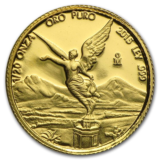 2015 Mexico 1/20 oz Proof Gold Libertad 2015 Mexico 1/20 oz Proof Gold Libertad